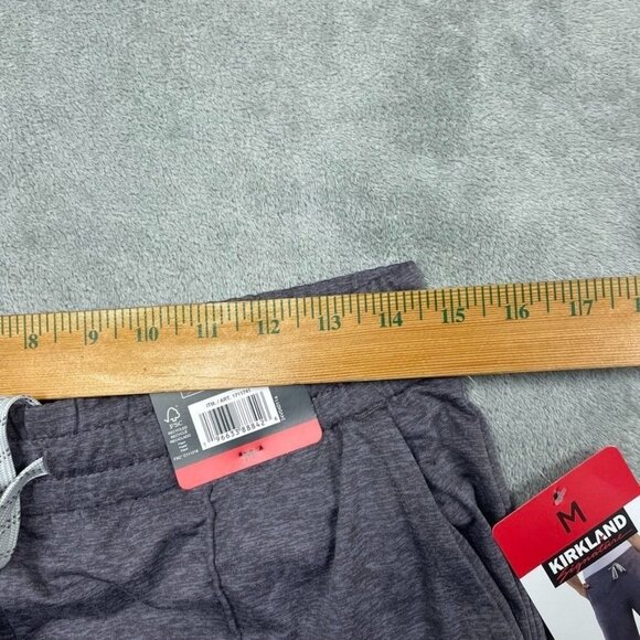 Kirkland Signature Womens Drawstring Pants Heather Gray M d0107 - Picture 4 of 9